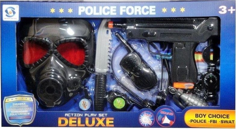 Swede Zestaw policyjny z polskim modułem głosowym