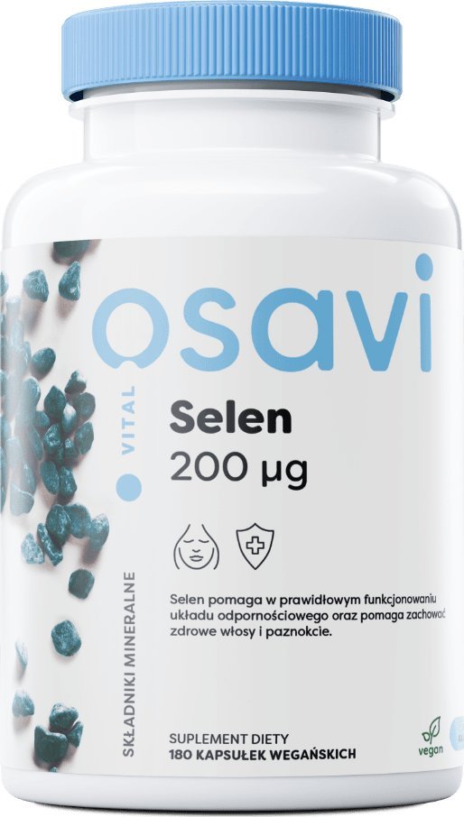 Osavi Osavi Selen 200mcg 180 kapsułek - WYSYŁAMY W 24H!