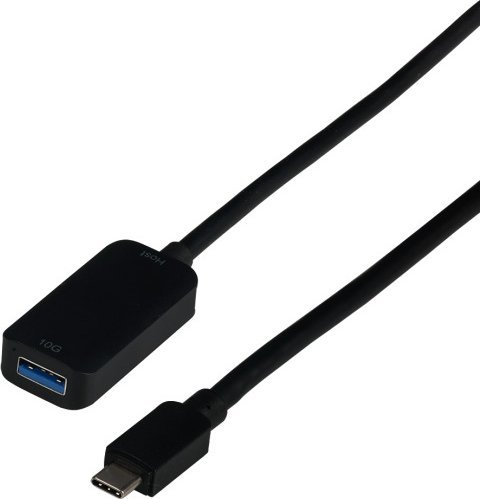 Kabel USB EFB USB-C - USB-A 5 m Czarny (EBUSBC-USBA10GE.5)