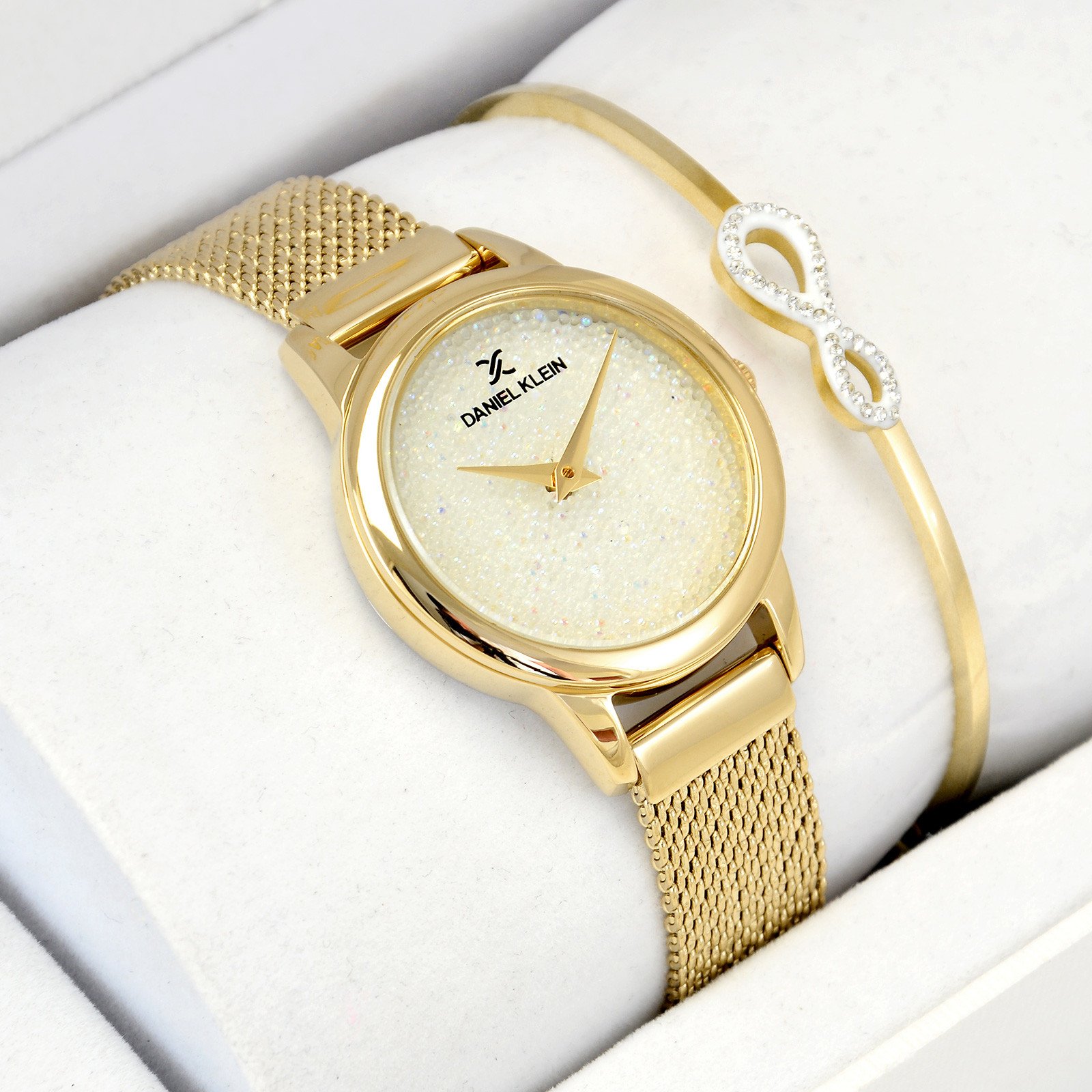 Zestaw damski zegarek Daniel Klein 12040-3 + bransoletka