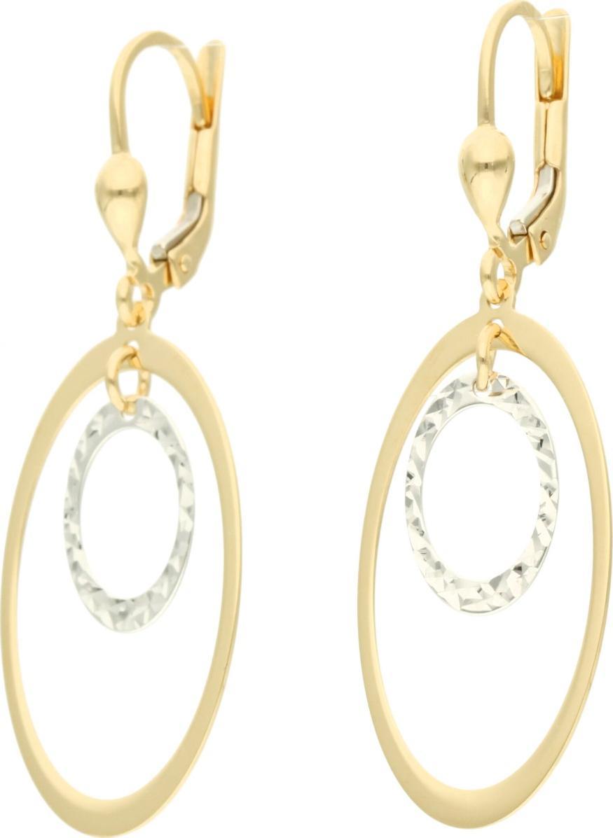 Rosanto Złote kolczyki 585 14k