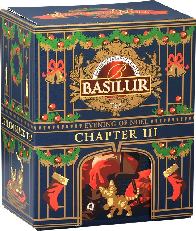 Basilur Herbata czarna liść Ceylon KASZTANY KANDYZOWANE