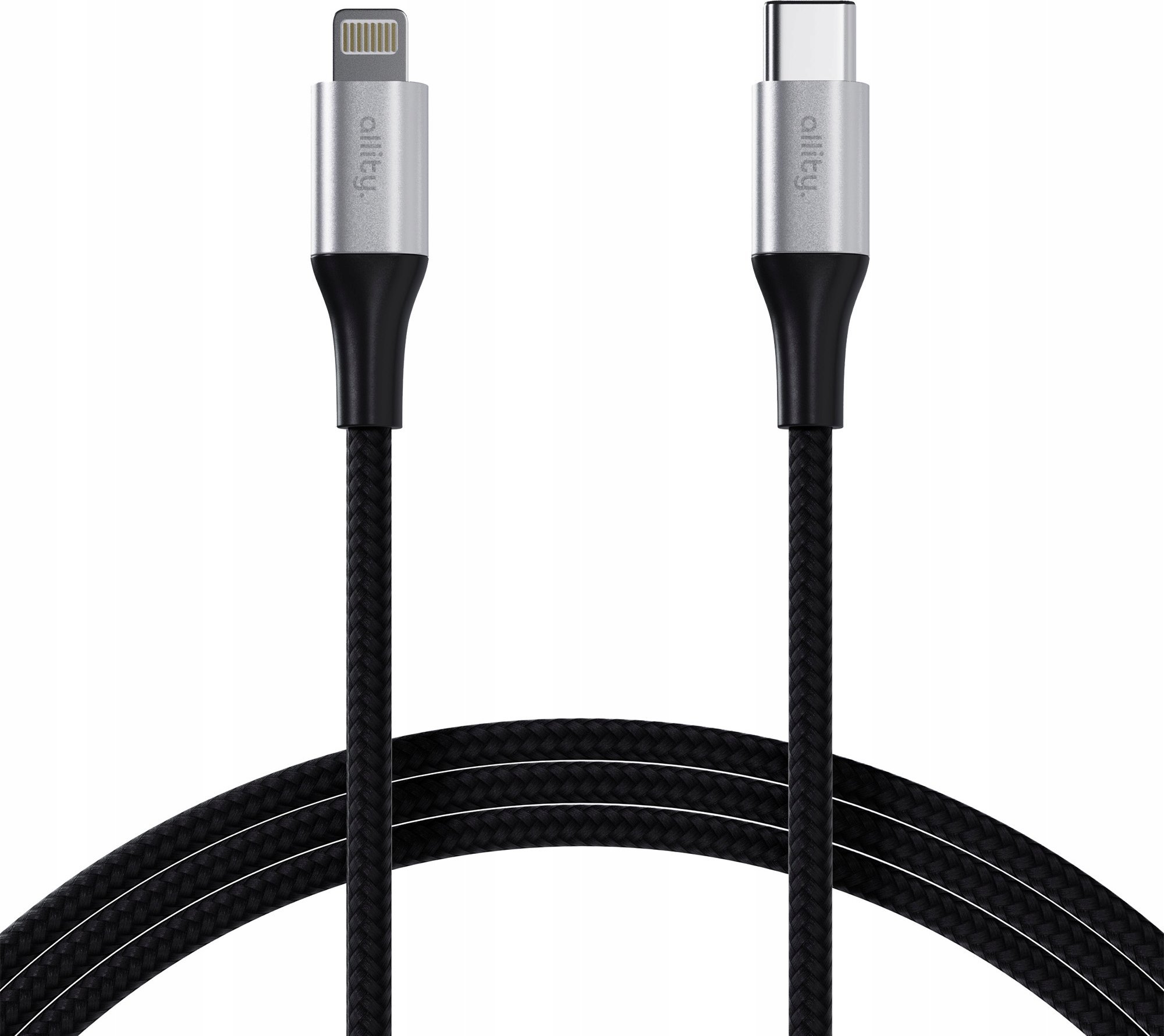 Kabel USB Allity Allity kabel USB-C - Lightning 2,0 m 27W czarny
