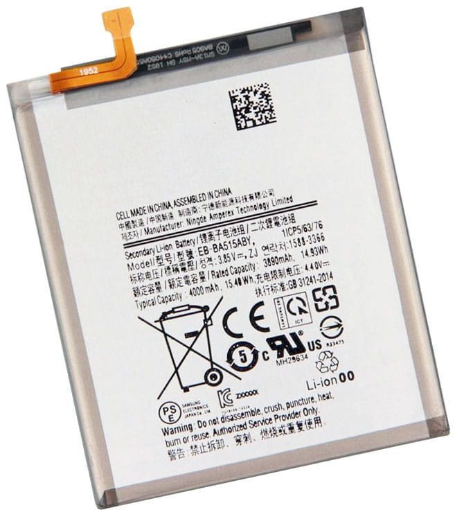 Bateria do SAMSUNG A51 SM-A515 EB-BA515ABE 4000mAh