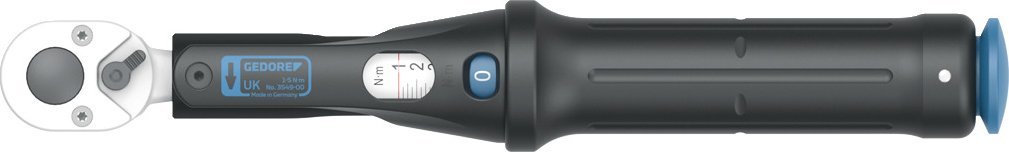Gedore 3549-00 UK 2958007 Momentnøgler 1/4 (6,3 mm) 1 - 5 Nm