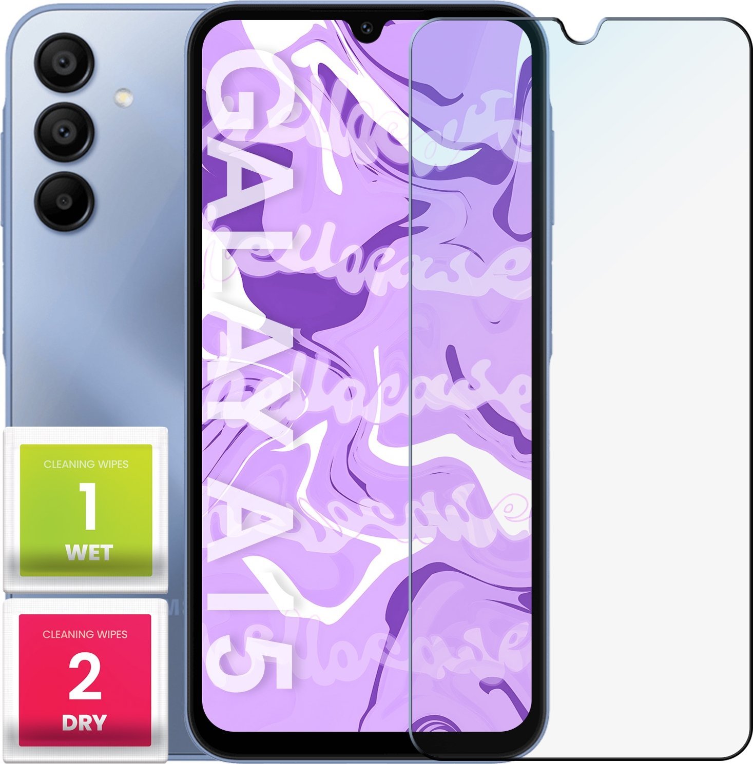 Hello Case Szkło Hartowane do Samsung Galaxy A15 / M15 (szybka, płaskie, ochronne)