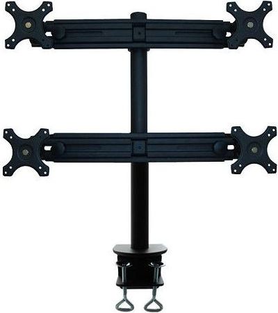 Neomounts Uchwyt biurkowy na 4 monitory 19" - 30" (FPMA-D700D4)