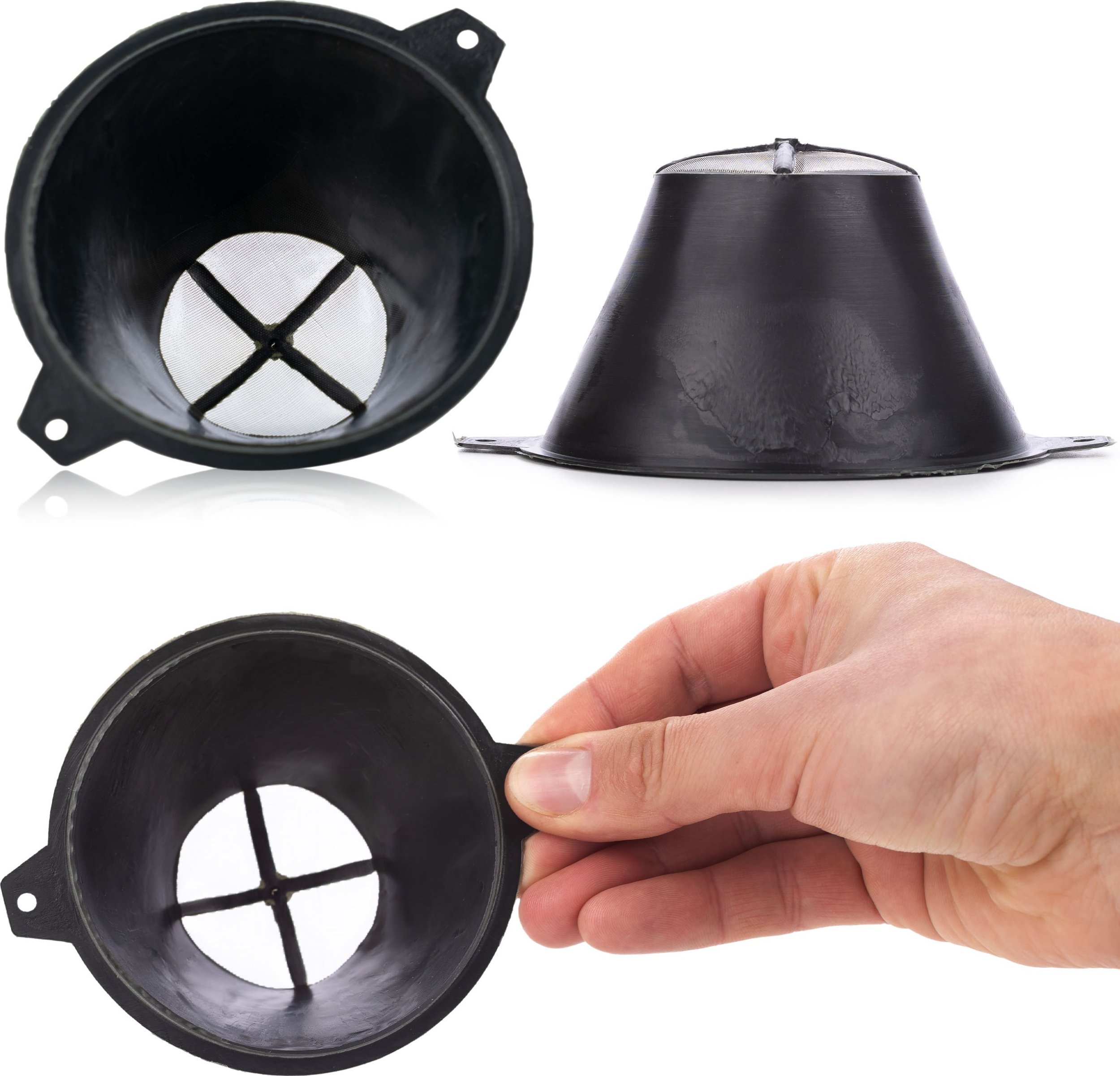 Rosfix SITO SITKO DO FILTRACJI FARB MINI MAŁE FARBY AGREGAT MALARSKI 8 x 5 x 6CM