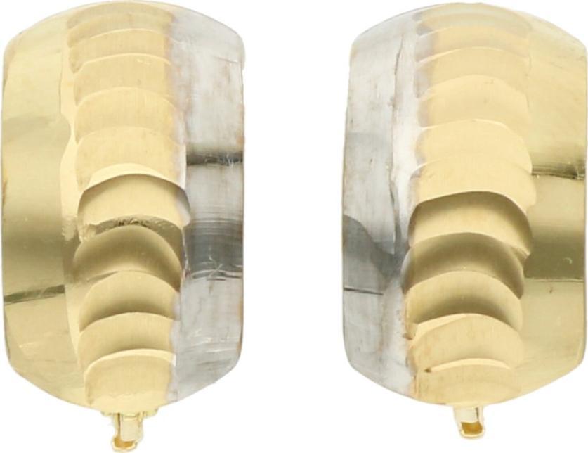 Rosanto Złote kolczyki na zapięciu angielskim z rodowaniem 585 14k