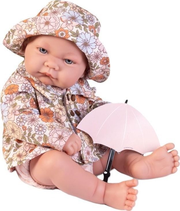 Lalka Nica w kurtce z parasolką Antonio Juan 50405