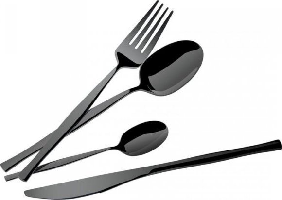 Berlinger Haus SZTUĆCE 24 ELEM. BERLINGER HAUS BH-3066 POŁYSK SHINY BLACK