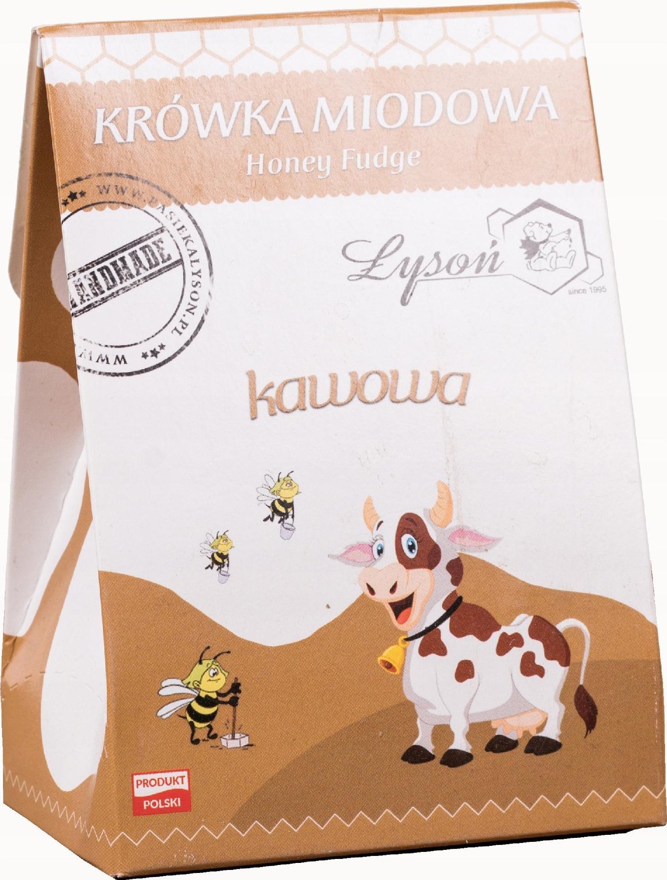 BILANS Krówki miodowe kawowe 120g pasieka Łysoń (CU201.) - CU201