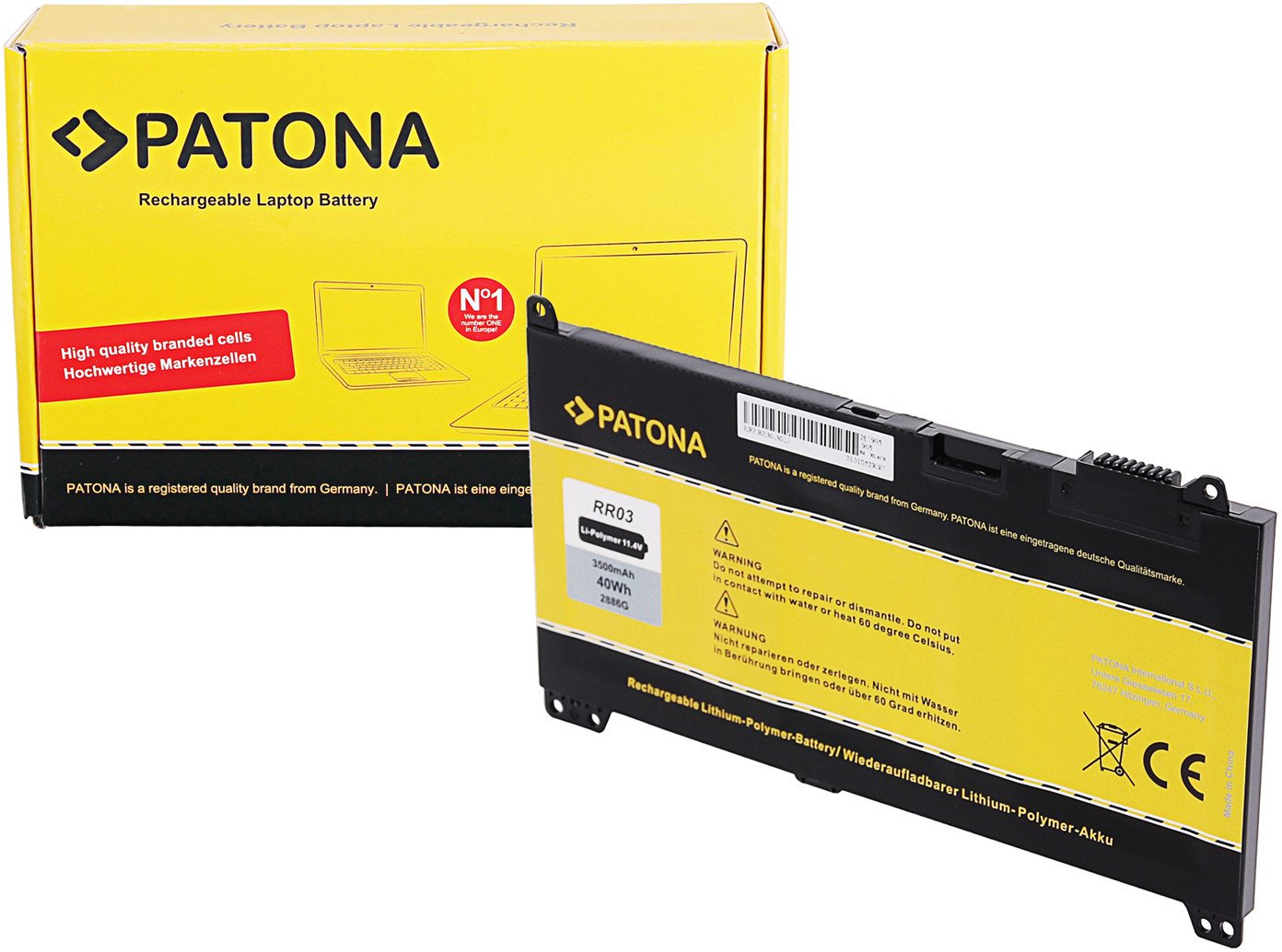 PATONA 2886 części zamienne do notatników Bateria