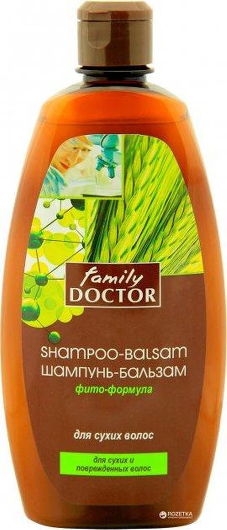 The Family Doctor Szampon-balsam 2w1 do włosów suchych 500ml