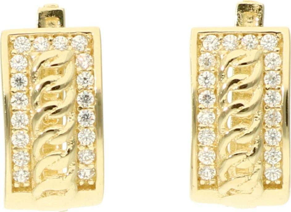 Rosanto Ciekawe złote kolczyki 585 14k