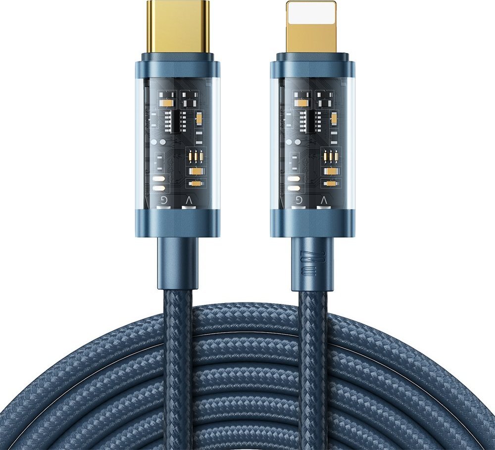 Kabel USB Joyroom USB-C - Lightning 2 m Niebieski (JYR431)