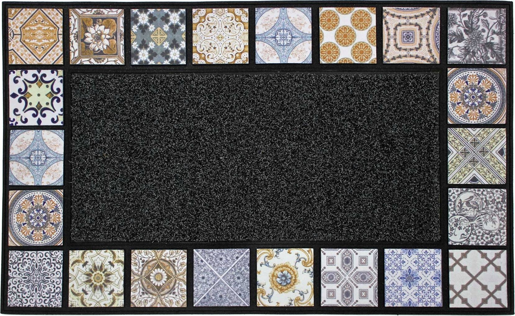 Douceur d`Interieur Wycieraczka pod drzwi, hiszpańska mozaika, 45 x 75 cm