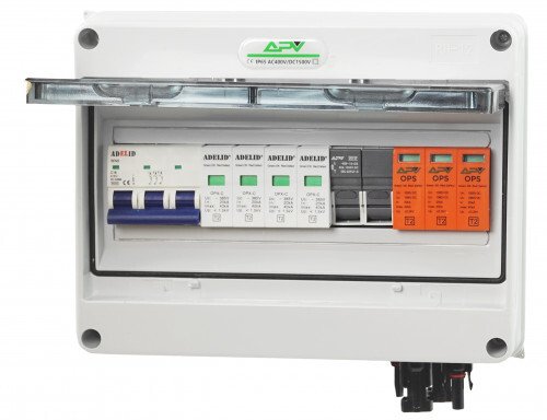 Rozdzielnica PV 1000V DC/AC 1-string,1-rzędowa APV-RPV-1-12
