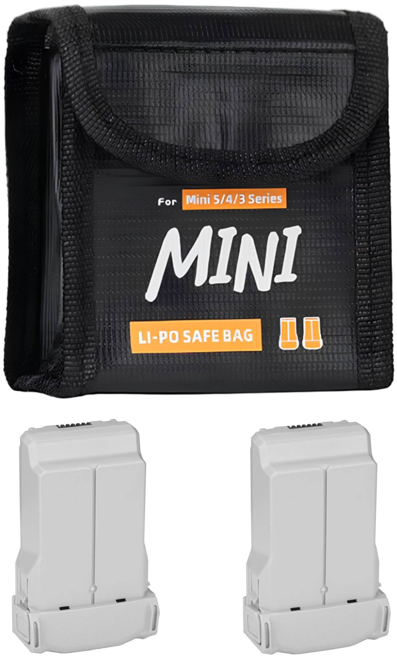 SunnyLife Bezpieczne etui case futerał ognioodporne na 2 akumulatory DJI MINI 3 / MINI 5 / 4 / 3 PRO