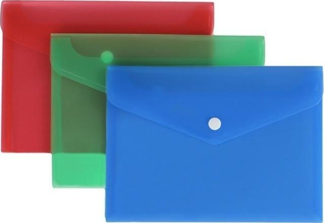 Teczka koperta A5 satyna mix (12szt)