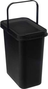 5five Kosz na śmieci, czarny, 12 l