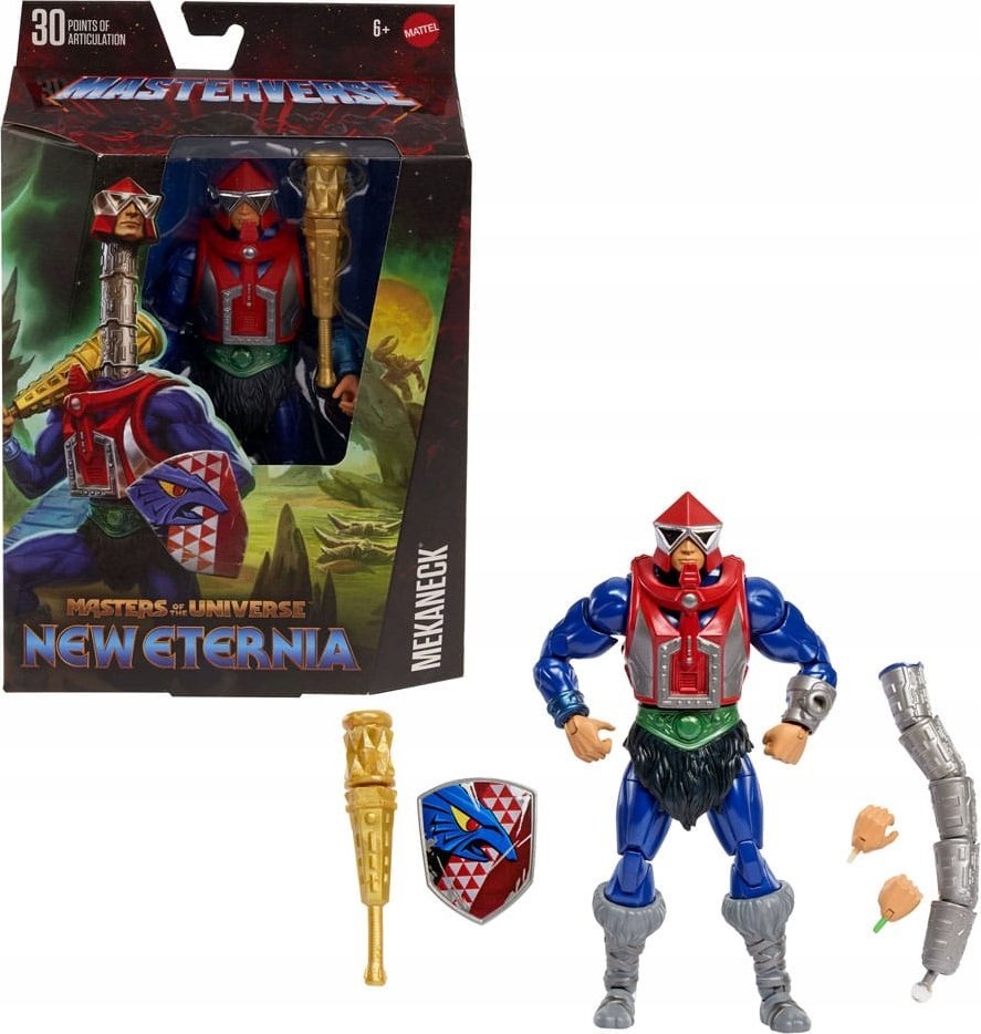 Figurka Mattel Masters of the Universe Masterverse Mekaneck (18 centimeters tall)