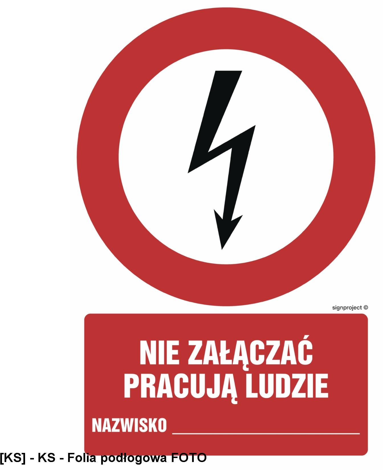 GC045 - Nia załączać pracują ludzie Nazwisko 500x750