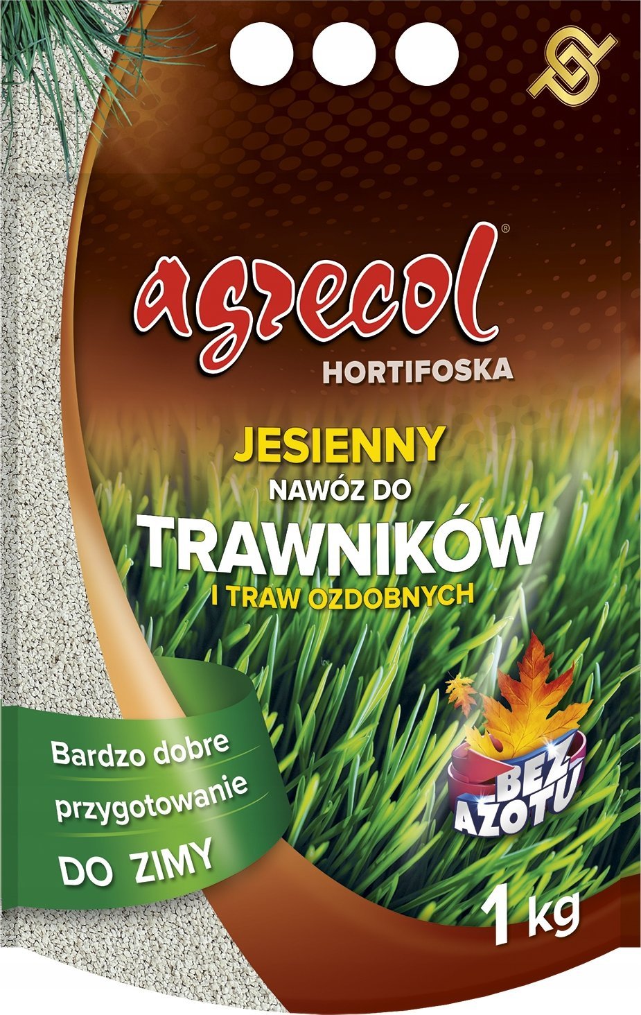 Agrecol HORTIFOSKA Nawóz jesienny do trawników 1kg