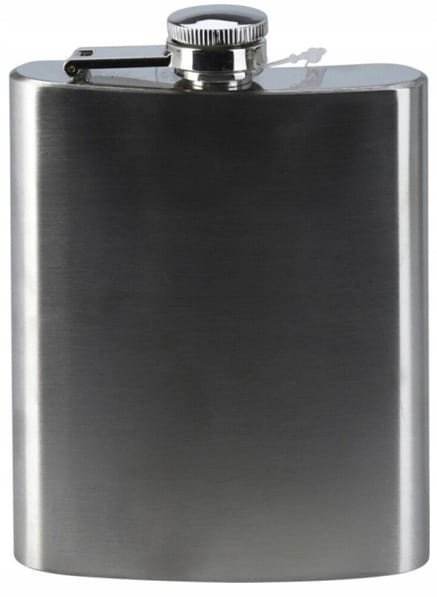 Piersiówka stalowa nierdzewna 9,5cm 207ml