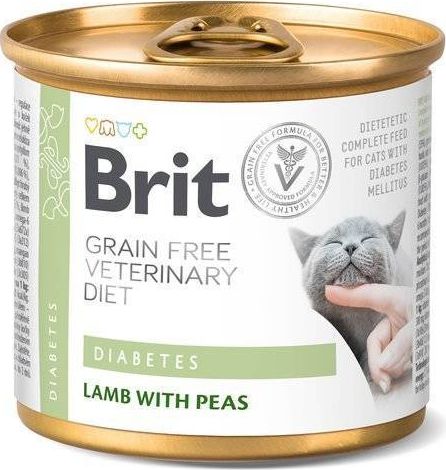 Brit BRIT GRAIN FREE VETERINARY DIET CAT DIABETES 200g
