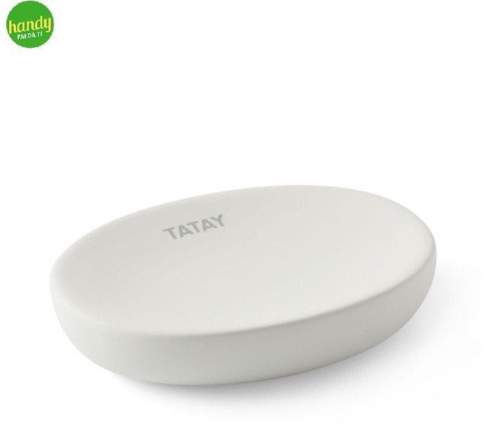 Soap dish Soft ceramic white 8411801239674