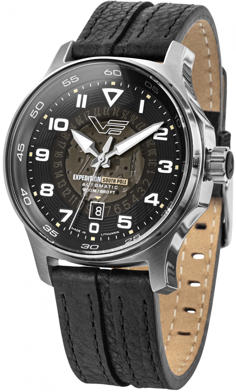 Zegarek męski Vostok Europe NH35A-592A758 czarny