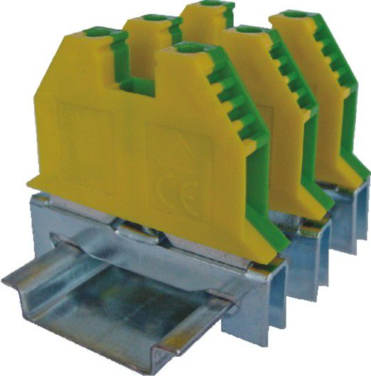 Eti-Polam Złączka szynowa gwintowa ochronna 4mm2 zielono-żółta VS 4 PE (003901476)