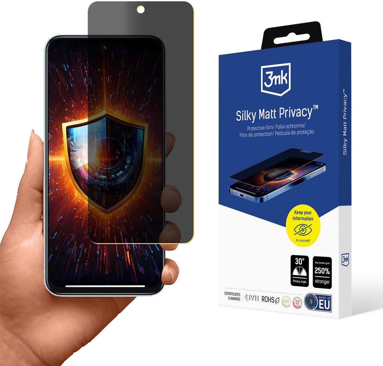3mk Silky Matt Privacy pro Tecno Spark 30 5G