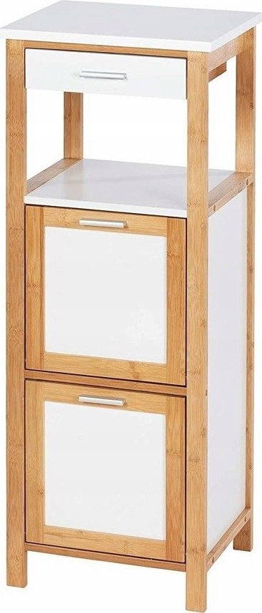 Wenko Regał dwupoziomowy z szufladką FINJA, Wenko