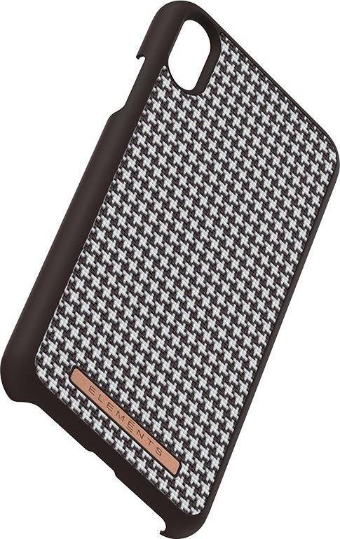 Nordic Elements Saeson Idun - Materiałowe etui iPhone Xs Max (Dark Brown)