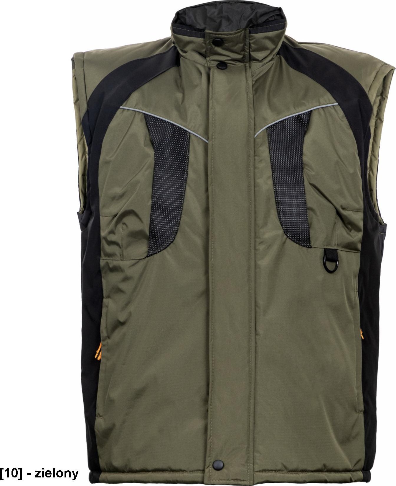 CERVA NYALA kamizelka ocieplana wodoodporna - zielony L