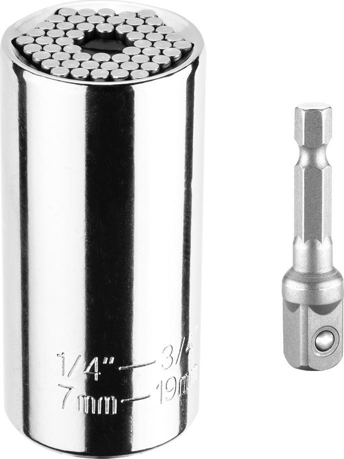 Graphite Nasadka uniwersalna (Nasadka uniwersalna 7-19 mm, 1/4"-3/4")