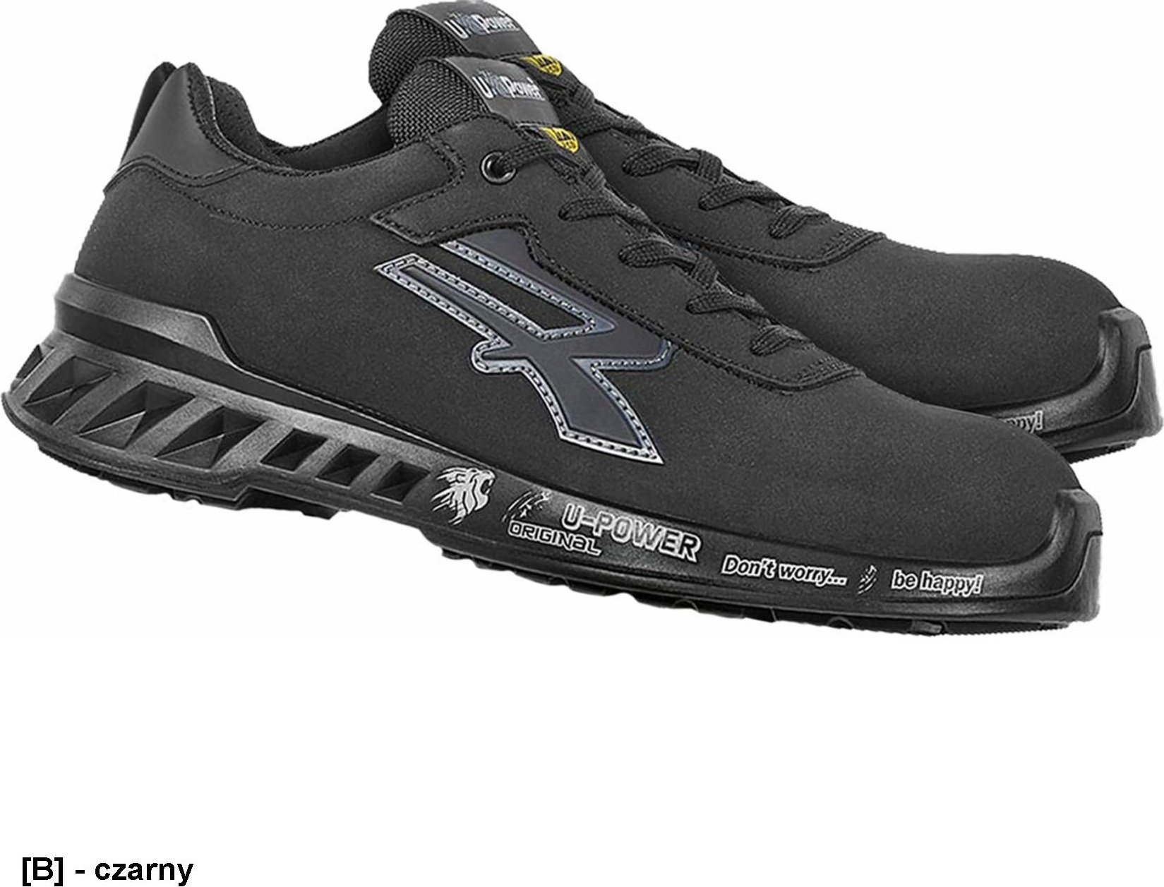 R.E.I.S. POWER-BEN S3 SRC CI ESD - Półbuty lekkie bezpieczne podnosek AirToe Aluminium, dporne na wodę miękka mikrofibra z efektem nubuku wkładka anty