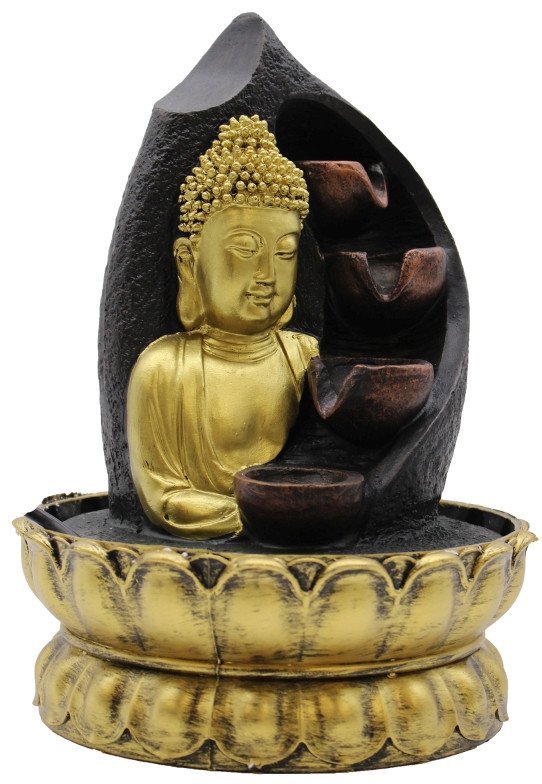 Domowa Fontanna Wodna - Budda i Garnuszki