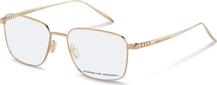 Porsche Ramki do okularów Męskie Porsche P8372-B Złoty