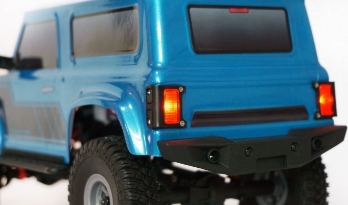 Amewi Amx Rock Am18 Scale Crawler Off-Road Vehicle 4Wd 1:18 Rtr Blue