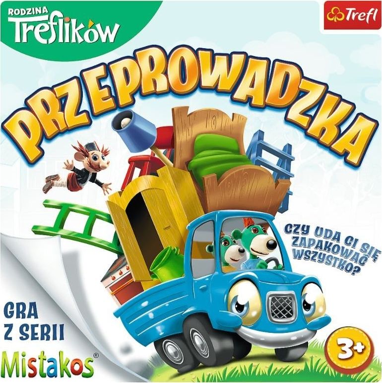 Trefl Gra Przeprowadzka z Rodziną Treflików