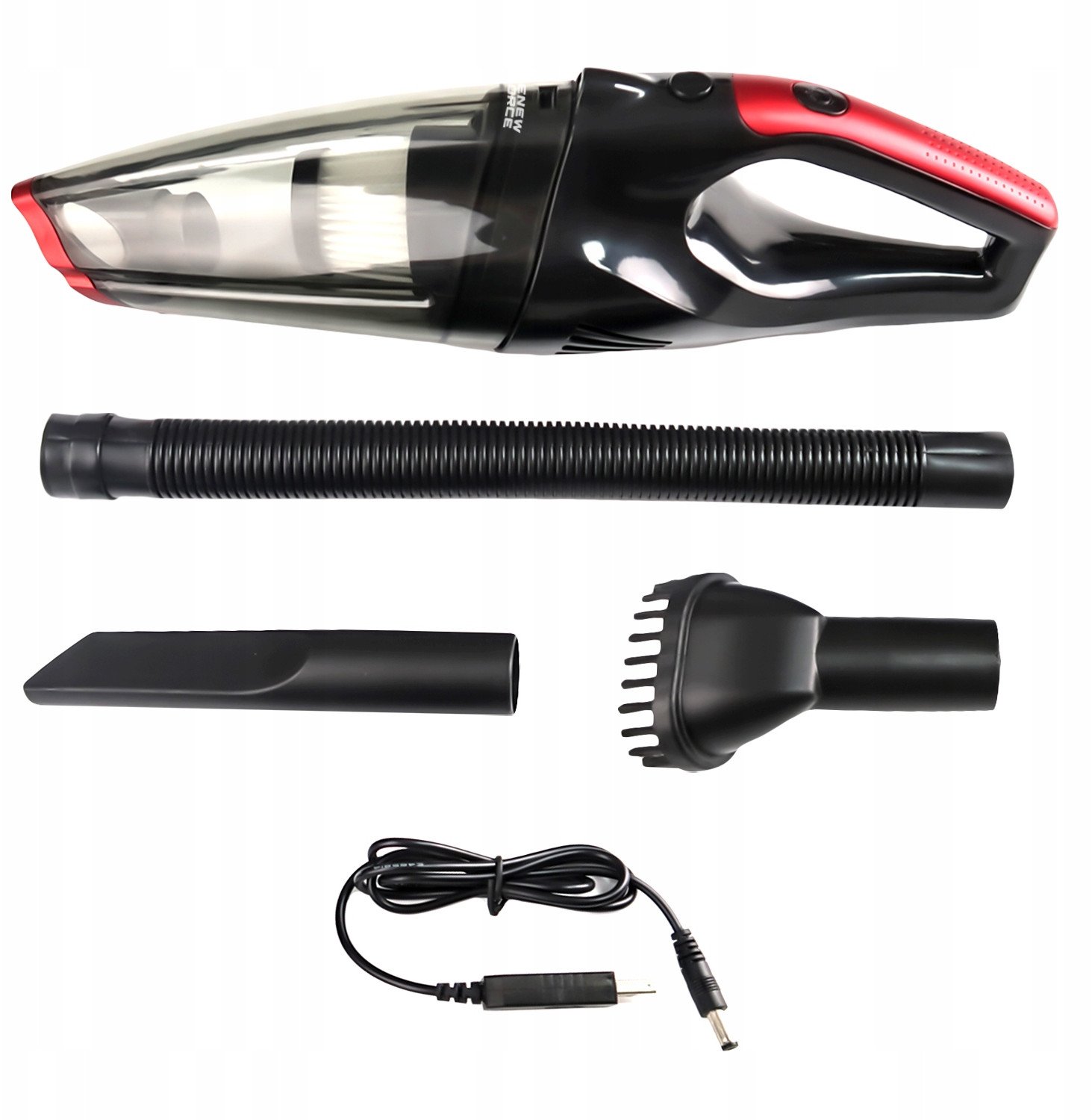 Odkurzacz ręczny Renew AKUMULATOROWY SAMOCHODOWY CYKLONOWY PRZEDŁUŻACZ