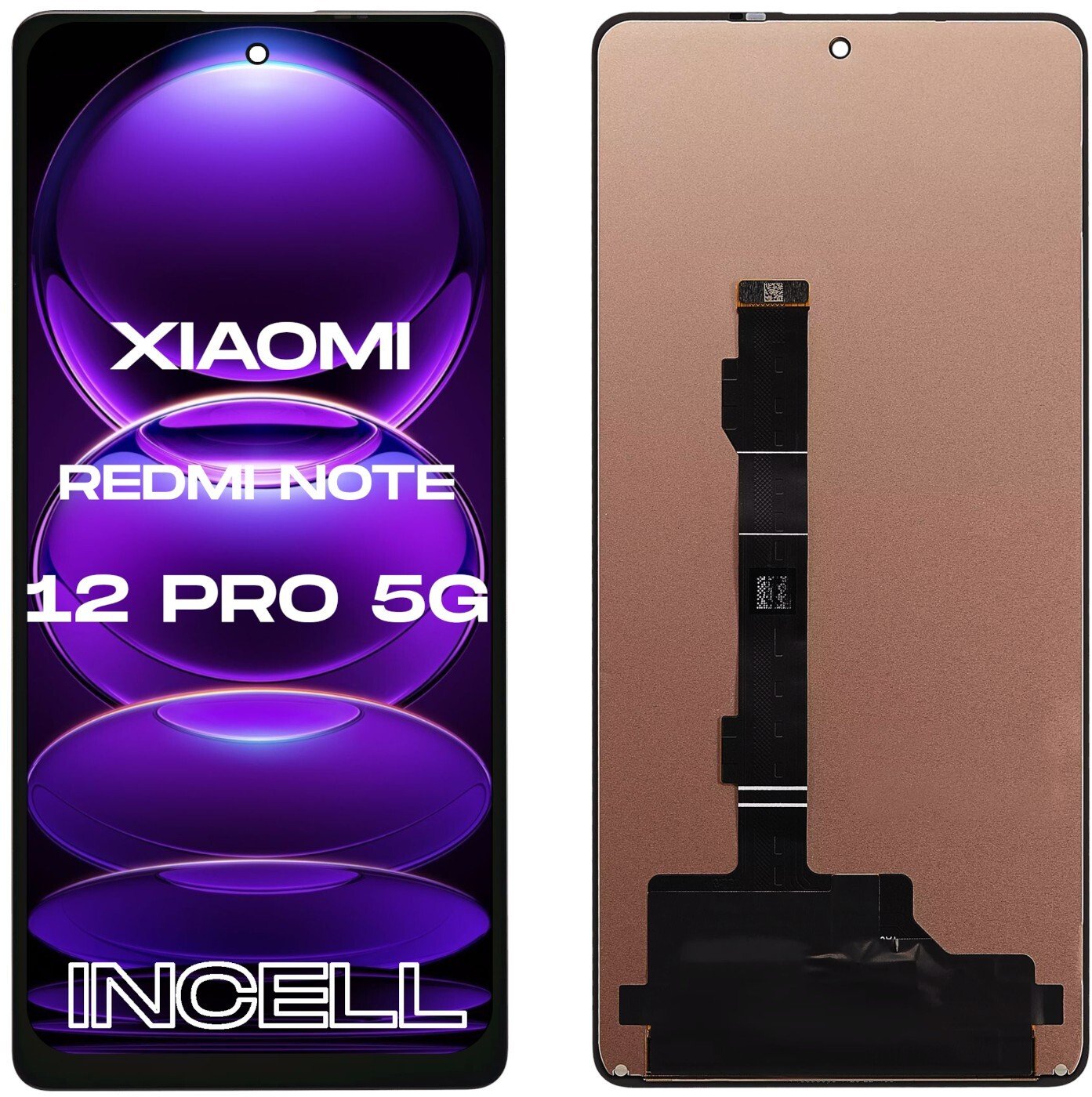 Wyświetlacz do Xiaomi Redmi Note 12 Pro 5G LCD 22101316G Ekran Incell