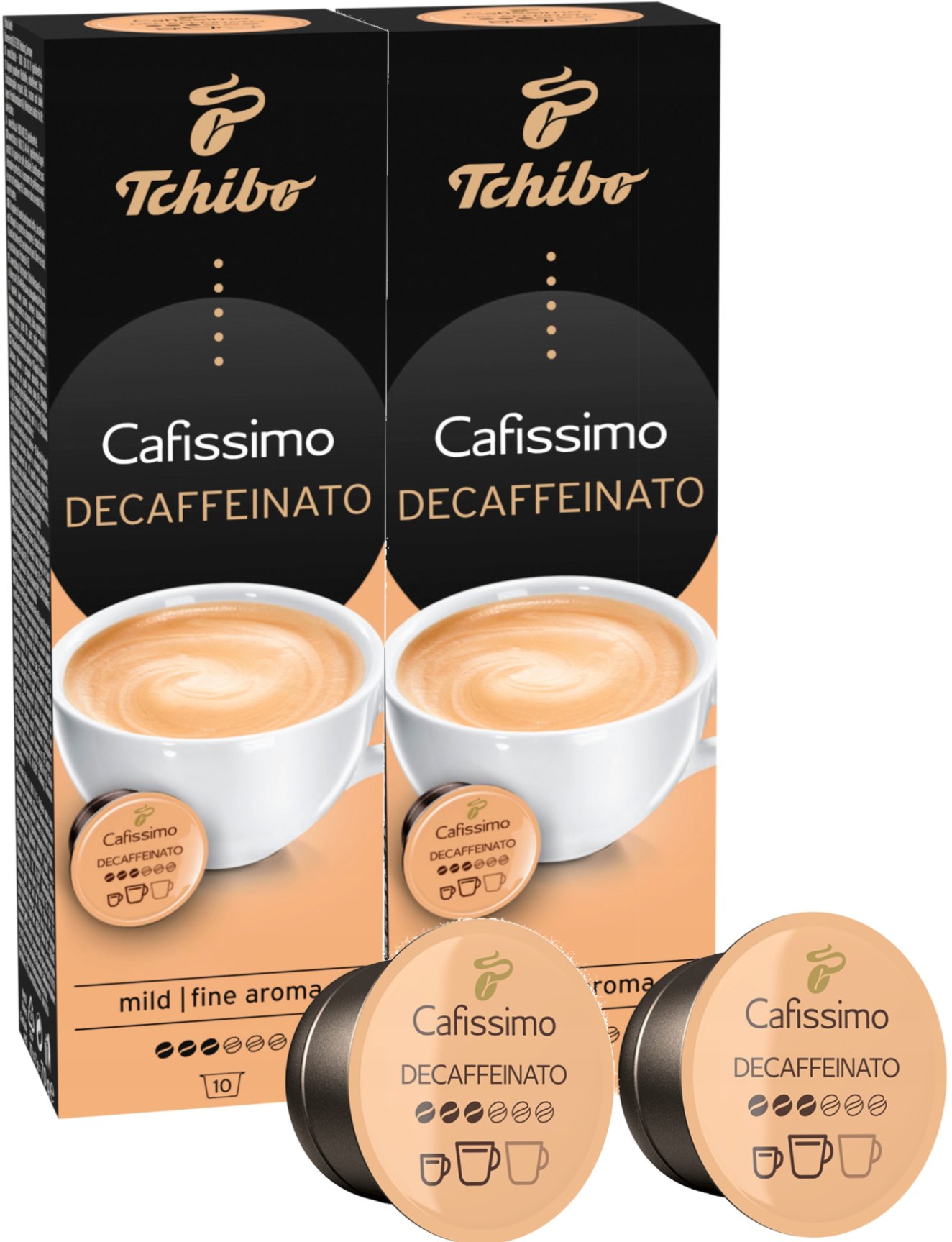 Tchibo Kapsułki Cafissimo Decaffeinato Mild Aroma 2x10 szt.