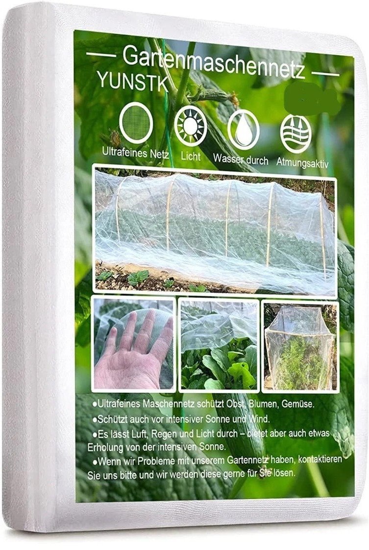 TG71987 SIATKA OCHRONNA PRZECIW OWADOM NA GRZĄDKĘ CHRONIĄCA kapustne 2,5X50M 60mesh