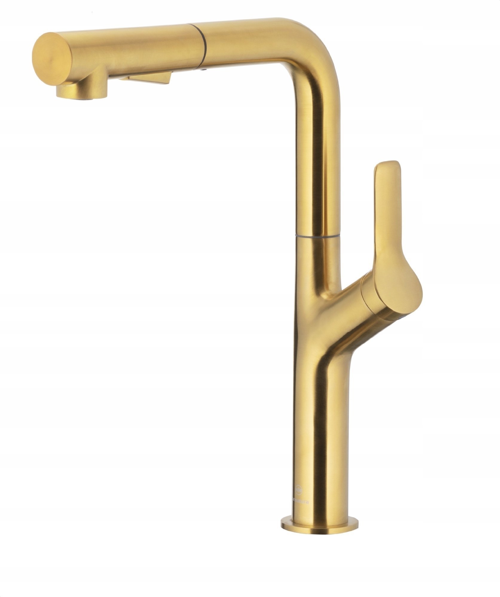 Bateria kuchenna KFA 6623-220-31 / KFA / DUERO DESIGN / BATERIA KUCHENNA ZLEW STOJĄCA Z WYCIĄGANĄ WYLEWKĄ I OBROTOWĄ WYLEWKĄ 2 FUNKCYJNĄ, PVD ZŁOTY S