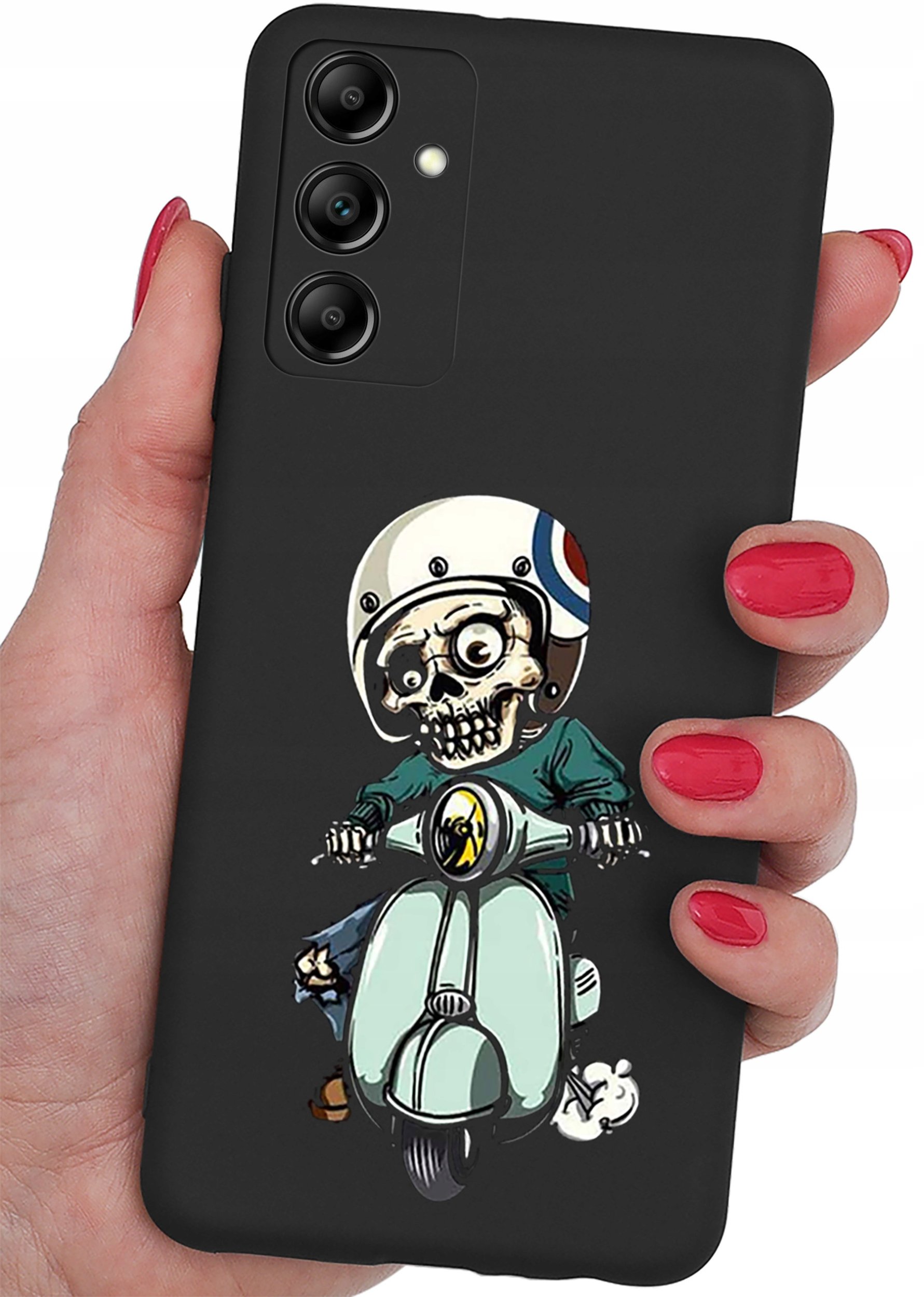 ETUI do Samsung Galaxy M15 5G CASE WZORY SOFT MATT PLECKI + SZKŁO