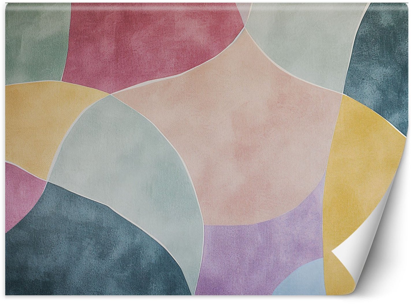 Feeby Fototapeta Kolorowe kształty abstrakcja 450x315 xxl